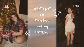 What I got for Christmas and my Birthday!