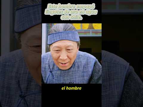 Este hombre empapó lingotes de oro en agua con chile.     #shorts #viralvideo