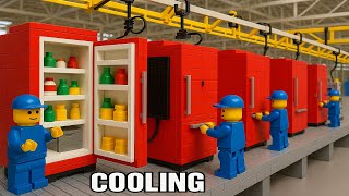 LEGO Refrigerator Test - Can It Really Cool Food?
