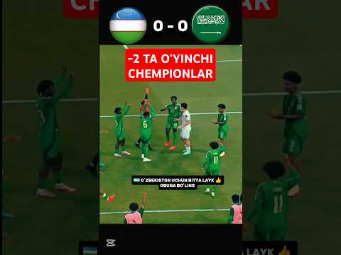 🇺🇿🥹QAHRAMONLAR! FAXRLANAMIZ! #futboltv #oʻzbekiston #u17 #osiyochempionati #ozbekfut #futbol #shorts