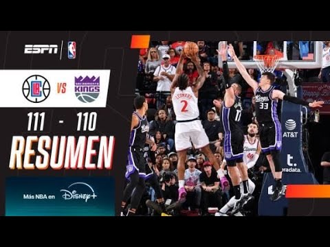 LOS CLIPPERS SE QUEDARON CON UN TRIUNFAZO EN EL SUPLEMENTARIO | LA 111-110 Sacramento | RESUMEN