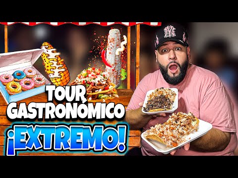 ¡PROBAMOS TOSTADAS DE COLA DE MARRANO en un tianguis de barrio!