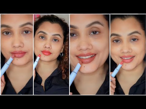 Trying Lipsticks on bare skin, nude listick,Listick for everyone 😍😍😍|Karimashi new