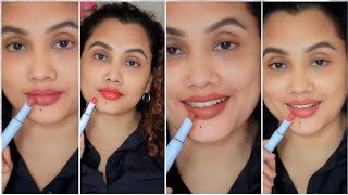 Trying Lipsticks on bare skin, nude listick,Listick for everyone 😍😍😍|Karimashi new