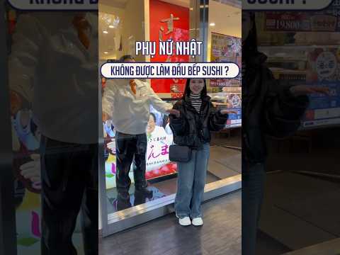 Phụ nữ Nhật ko dc làm sushi #japan #new #review #viral #trending #sushi #dailyvlog