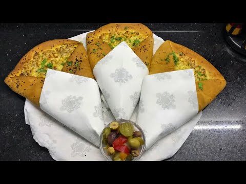 بيتزا كورني Pizza بشكل جديد و بنة جديدة و عجينة خفيفة و صوص بنينة و رائعة