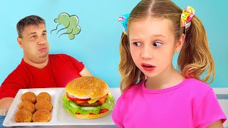 Nastya ve Babası Mağazada Alışveriş Yapıyor - Çocuklar için video serisi