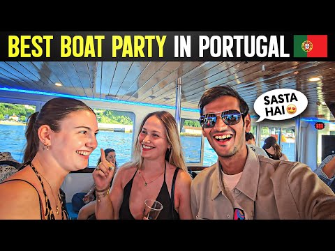 CRAZY BOAT PARTY IN LISBON, PORTUGAL 🇵🇹