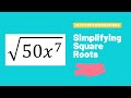 Simplifying Radicals and Perfect Squares
