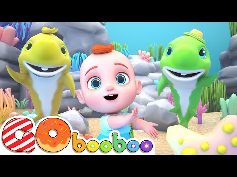 Baby Shark Dance Song | Baby Shark Doo Doo Doo🦈 | GoBooBoo Kids Songs & Nursery Rhymes