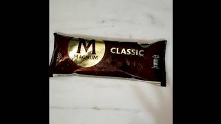 MAGNUM CLASSIC #explore #asmr #icecream #youtube #shorts #video #youtubeshorts #trending #chocolate