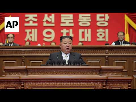 YouTube video thumbnail: North Korea Opens Party Congress With Kim Jong Un Set to Outline Agenda