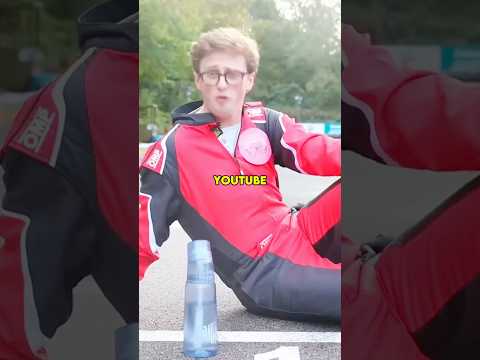 YOUTUBER fez um PILOTO DE FÓRMULA 1 competir com seus amigos para fazer uma PEGADINHA #pegadinha