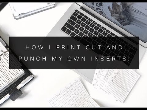 NEW! How I Print and Cut PPCO Inserts!