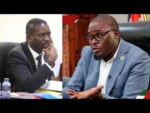 TENSION AS GOVERNOR SAKAJA EXCHANGE WORDS WITH SENATOR SIFUNA OVER WAKULIMA MARKET TRADERS