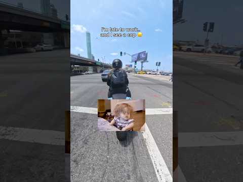 😩🤣 #bikerchic #motorcycle #bikelife #motovlog #motorbike #losangeles #police