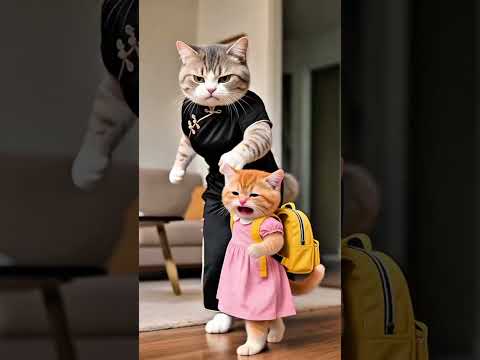 এতিম হয়ে গিয়েছে বিল্লি😱😭 #cat #catshort #shortsviral