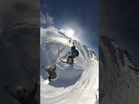 Skiers Didn't See the Cliff Coming