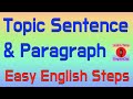 Crafting Effective Topic Sentences and Paragraphs