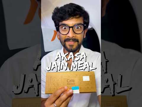 Is Akasa’s Pre-Booked Veg Dinner Actually Good? #AD