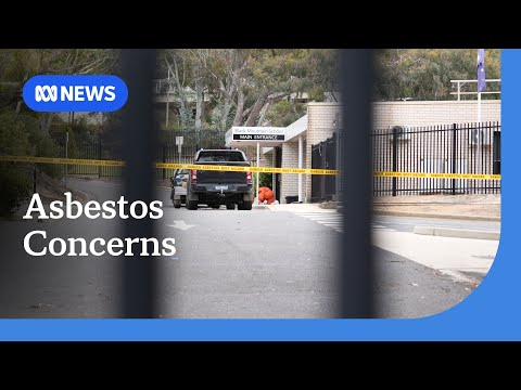 YouTube video thumbnail: Schools Remain Closed Over Concerns About Asbestos in Coloured Sand