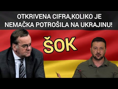 OTKRIVENA CIFRA, KOLIKO JE NEMAČKA POTROŠILA NA UKRAJINU!