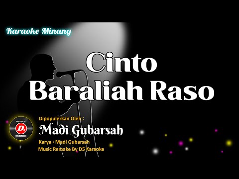 Cinto Baraliah Raso Karaoke | Madi Gubarsa