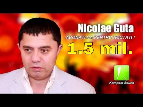 Nicolae Guta ๐น Mi-ai lasat o floare-n glastra ( manele vechi )