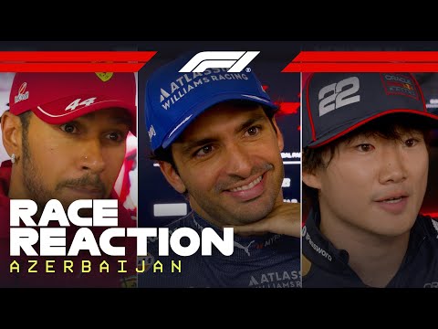 Drivers React After The Race | 2025 Azerbaijan Grand Prix
