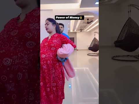 Power of money🤣 #anshu_agrawal04 #comedy #funny #trending #viral #husbandwife