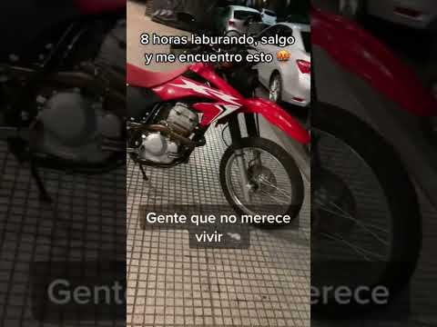 Que bronca, no se puede tener nada lpm! 🤬 #hondatornado #xr250 #inseguridad #motovlog #shorts
