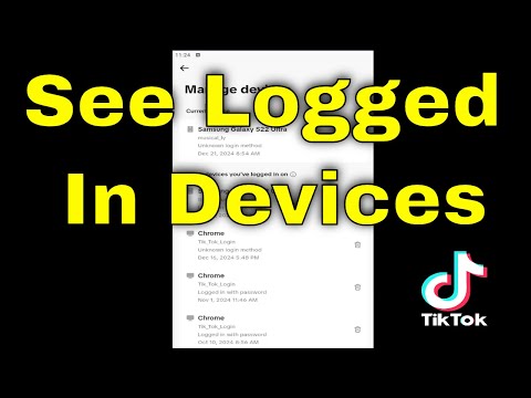 How To Know Who Logged Into Your TikTok Account