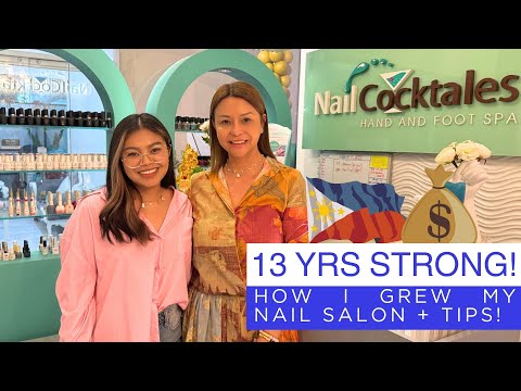 Cashier to NAIL SALON BUSINESS, 13 YRS OF SUCCESS! KEY STRATEGIES REVEALED!