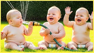 99% FAILS: Funny Baby Playing With Water || 5 Minute Fails