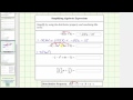 Distributive Property and Simplification