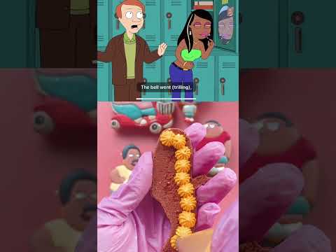 Making Roberta Tubbs a Macaron! #baking #macarons #shorts