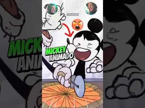 😫MICKEY E A PIZZA (animado) ! Cr: Hassan Khadair #mickey #meme #davidvoices #dublagem