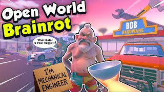 Making a Cursed Open World Brainrot Simulator Game! Devlog 1