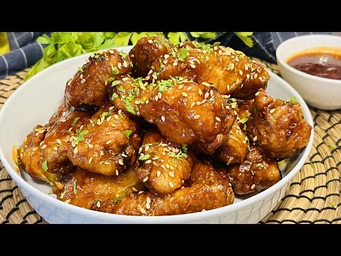 ALITAS BBQ SIN HORNO NI ACEITE | RECETA FÁCIL EN AIR FRYER