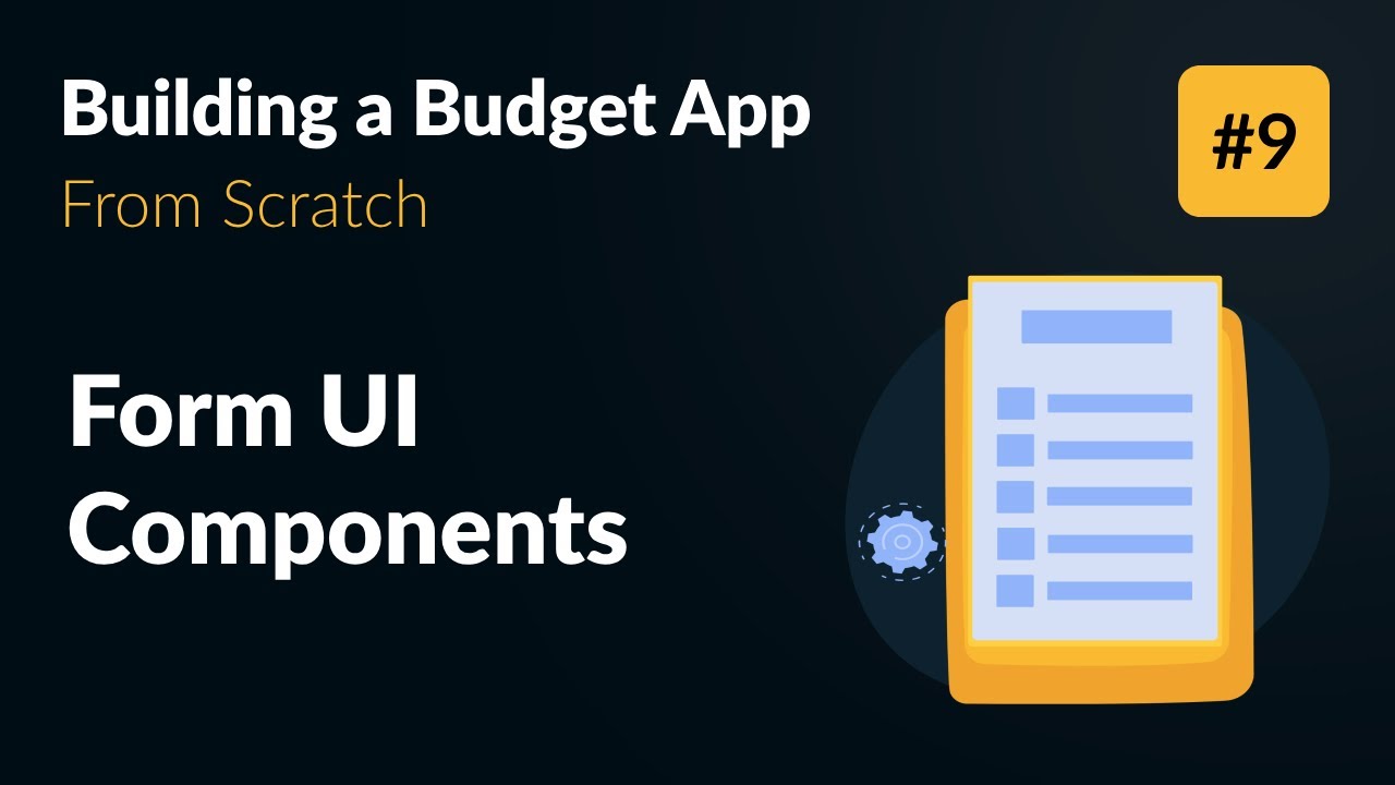 Form Components 👨‍💻 Develop an App from Scratch (Part 9) video thumbnail