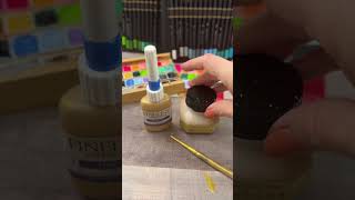 Filling My Fine Line Bottle With Kuretake Ink for Tiny Abstract Details