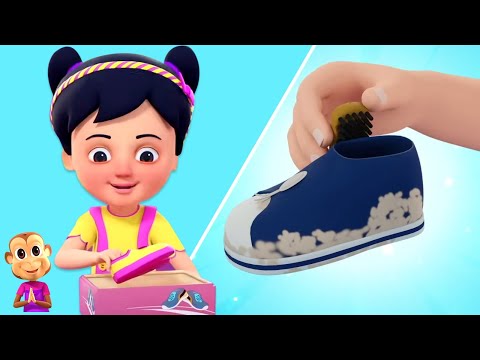 Dekho Mere Joote, देखो मेरे जूते, Hindi Poem and Rhymes in Children