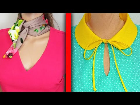 ✅Don’t Sew the Old-Fashioned Way! Amazing Tips and Tricks for Sewing a V-Neckline You Need to Know