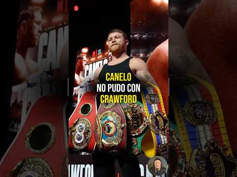 Canelo Álvarez pierde contra Crawford #canelo #crawford  #boxeo