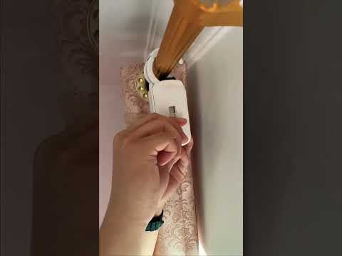 Part 2 This little gadget is so amazing! Once installed, it can turn your home curtains into elect.