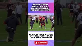 Shedeur Sanders REFUSES TO PLAY Vs Bengals After Kevin Stefanski Disrespect! 8