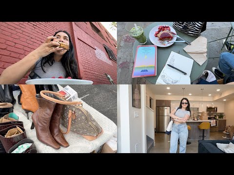 VLOG | writing a poetry book, rose bowl flea market, & understanding adhd