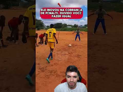 ESSE JOGADOR INVENTOU UM NOVO JEITO DE BATER PÊNALTIS 😲👏🏻 #futebol #football #futbol #futeball