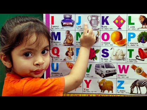 a for apple b for ball c for cat, abcd, alphabets, phonics song, abcde, अ से अनार, english part-382