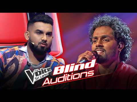 Achintha Shakthi | Sanda Midulata Enawa (සඳ මිදුලට එනවා) | Blind Auditions | The Voice Sri Lanka